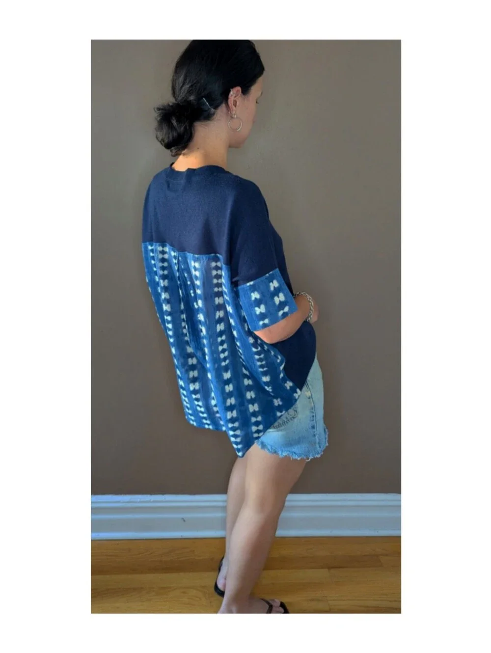 J. Crew Oversized Summer Blouse